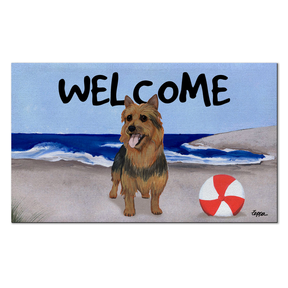 Australian Terrier Welcome Mat