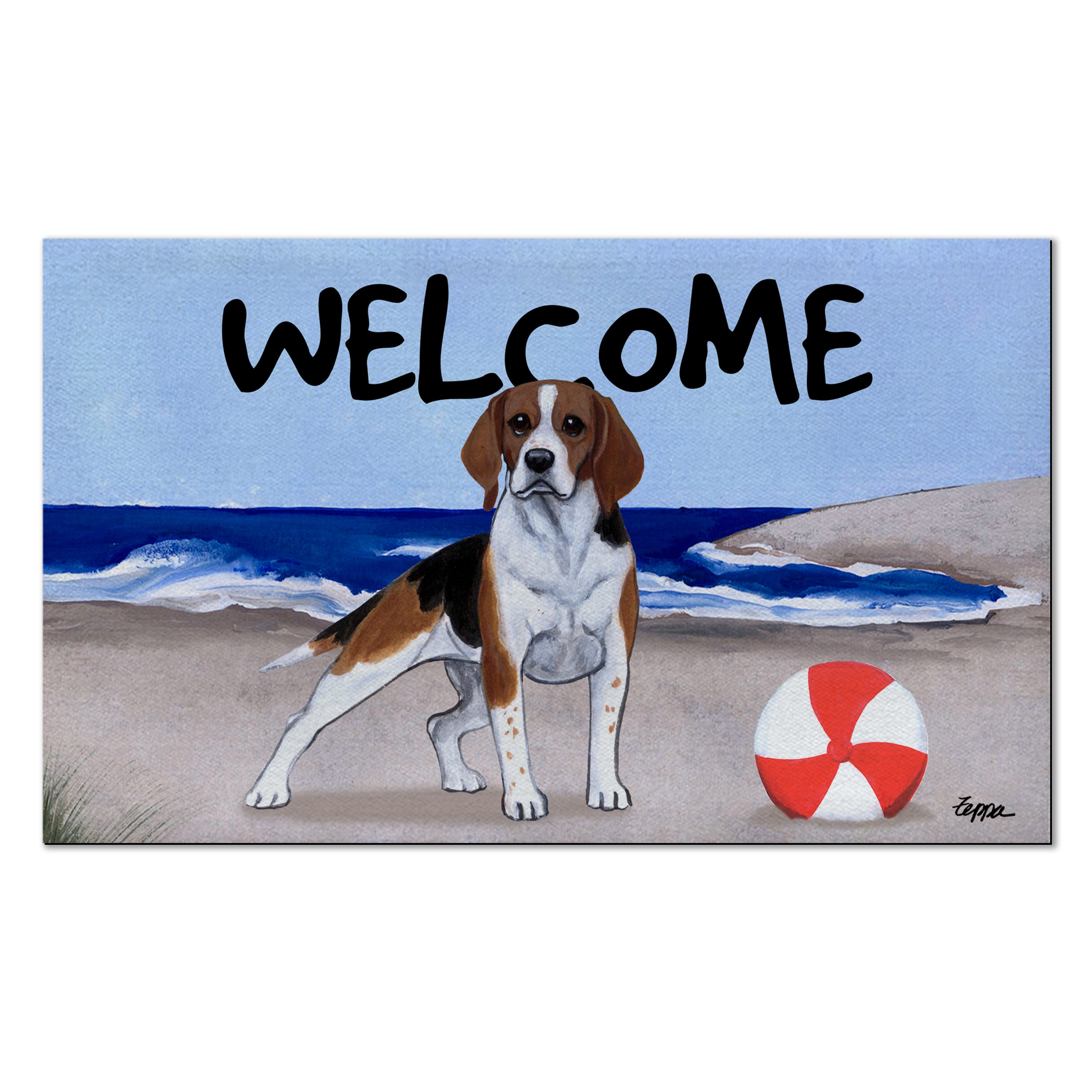 beagle-mページ Beagle Welcome Mat | AKC Shop