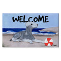 Bedlington Terrier Welcome Mat