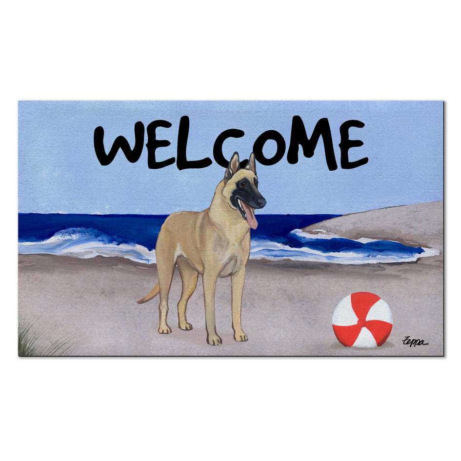 Belgian Malinois Welcome Mat