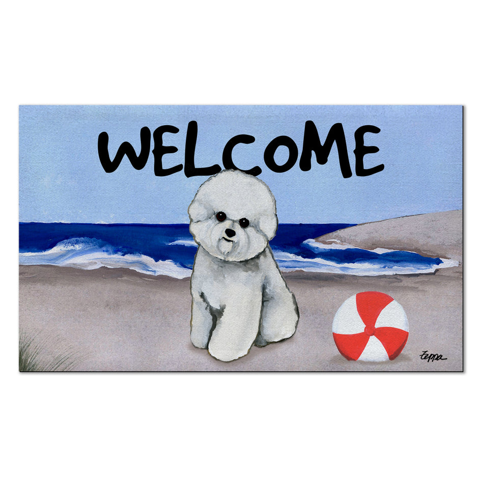 Bichon Frise Welcome Mat