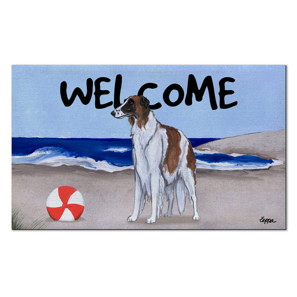 Borzoi Welcome Mat