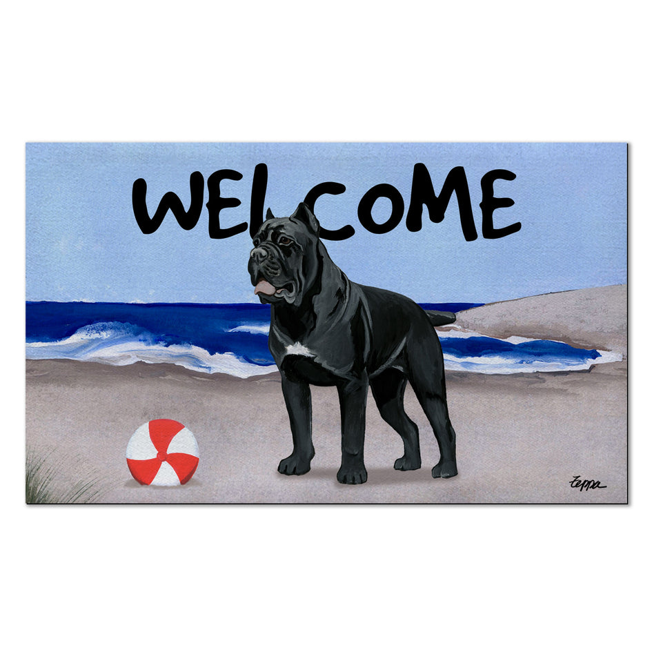 Cane Corso Welcome Mat