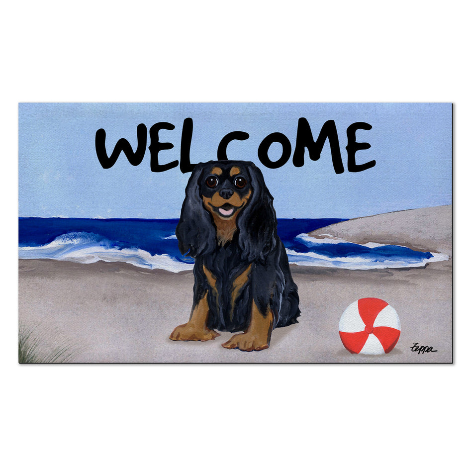 Cavalier King Charles Spaniel Welcome Mat