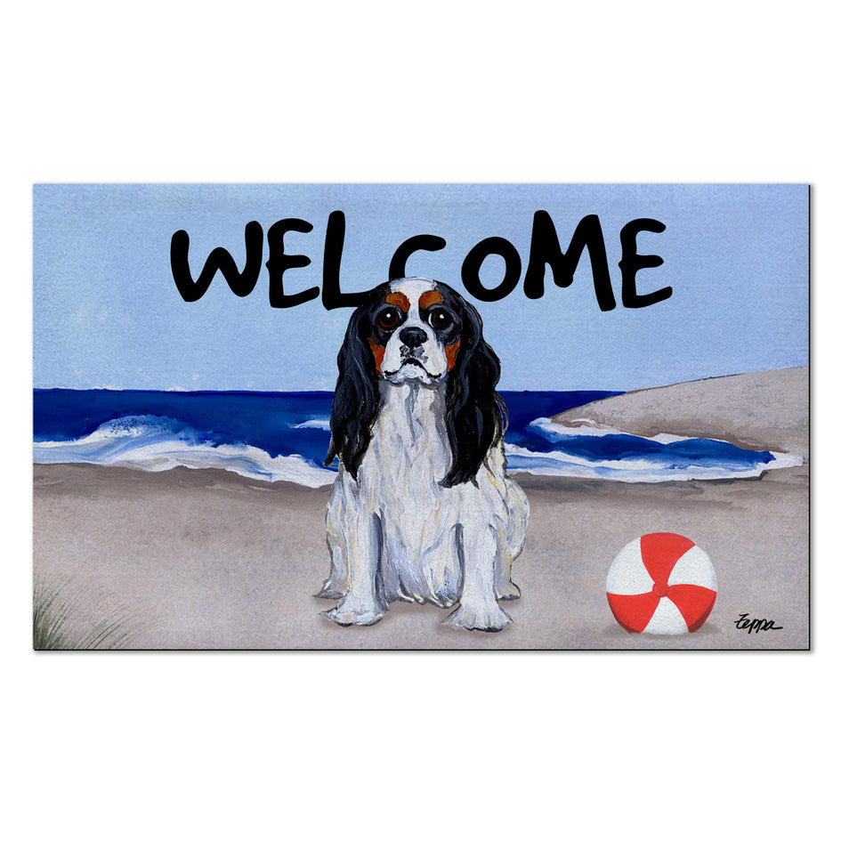 Cavalier King Charles Spaniel Welcome Mat