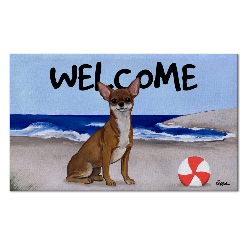 Chihuahua Welcome Mat