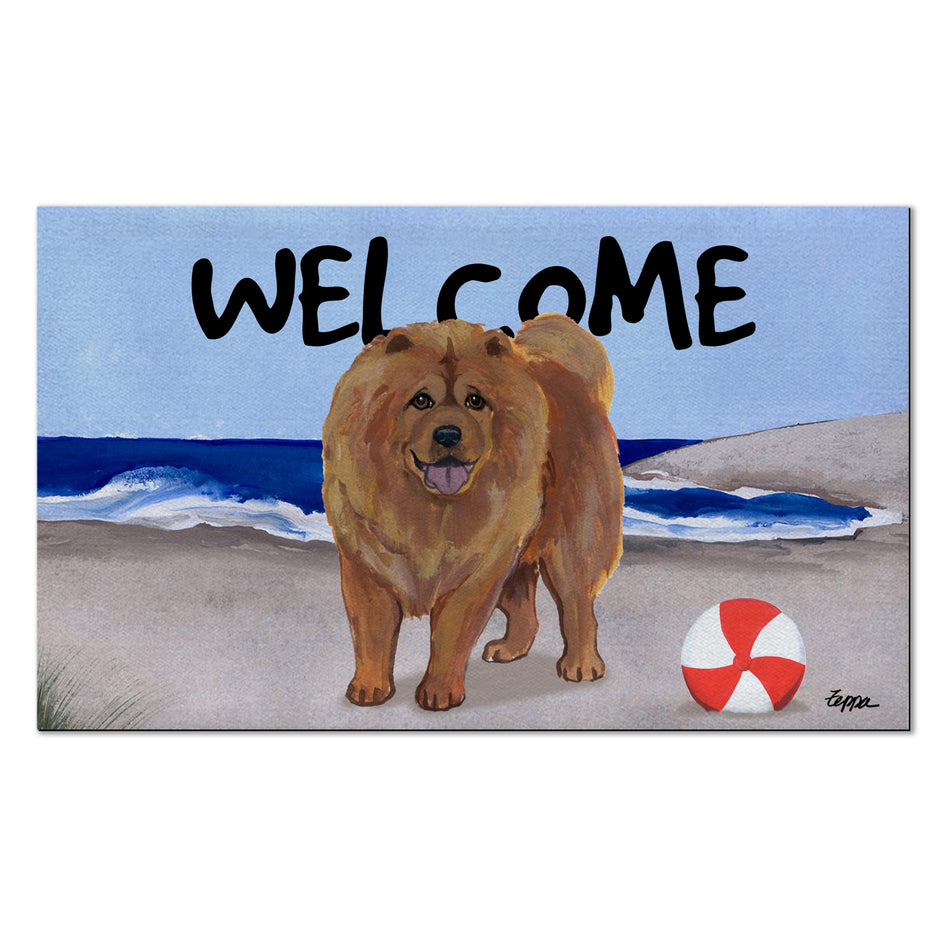 Chow Chow Welcome Mat