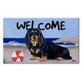 Dachshund Welcome Mat
