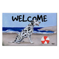 Dalmatian Welcome Mat