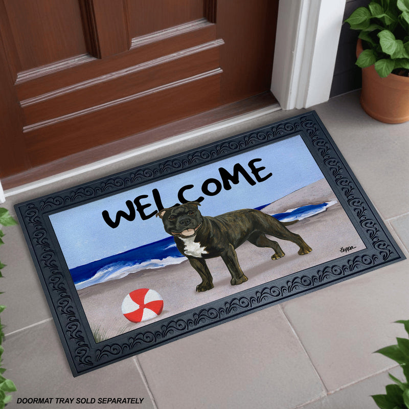 English Staffordshire Welcome Mat