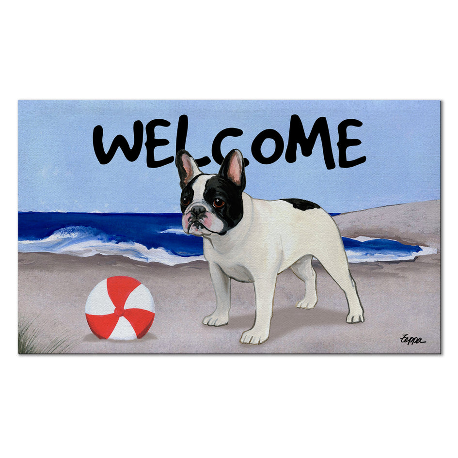 French Bulldog Welcome Mat