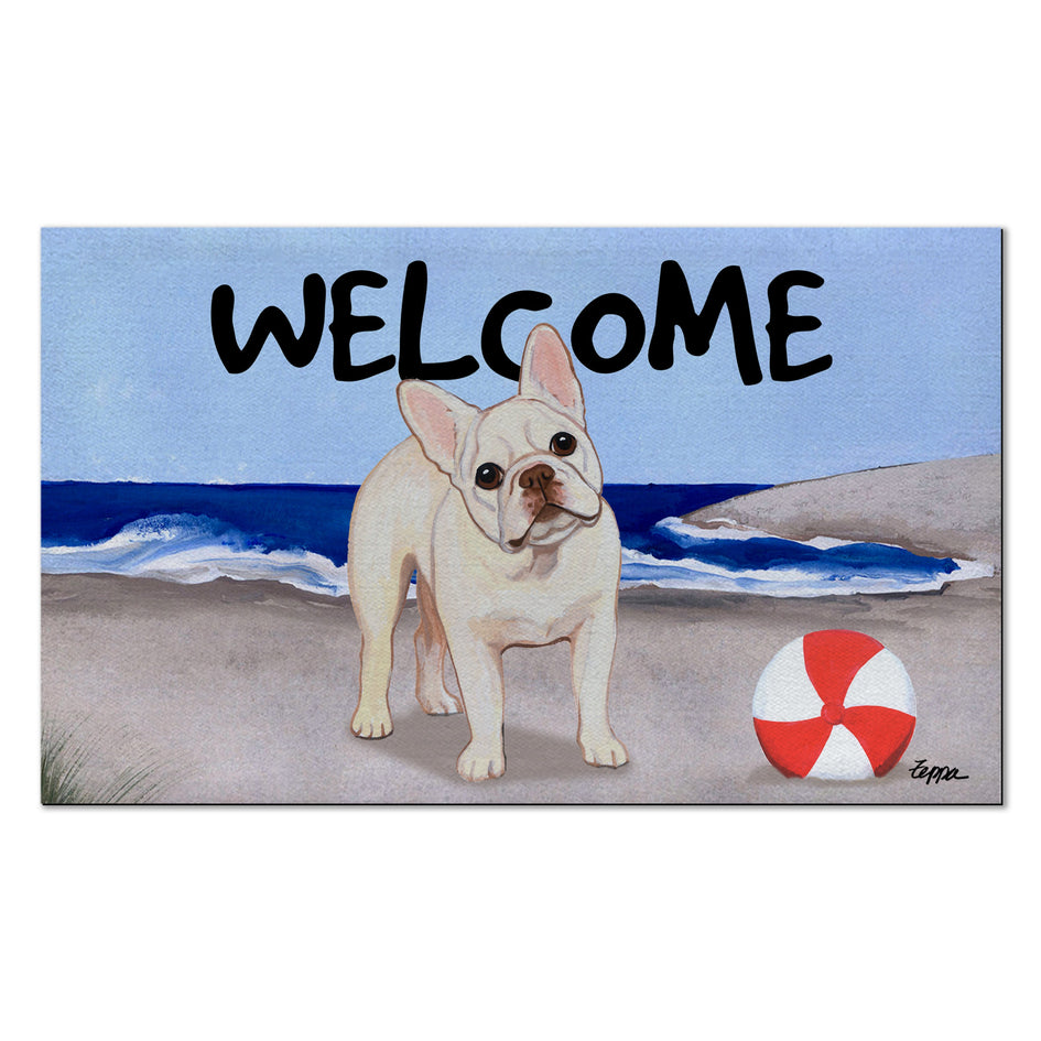 French Bulldog Welcome Mat