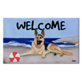 German Shepherd Dog Welcome Mat