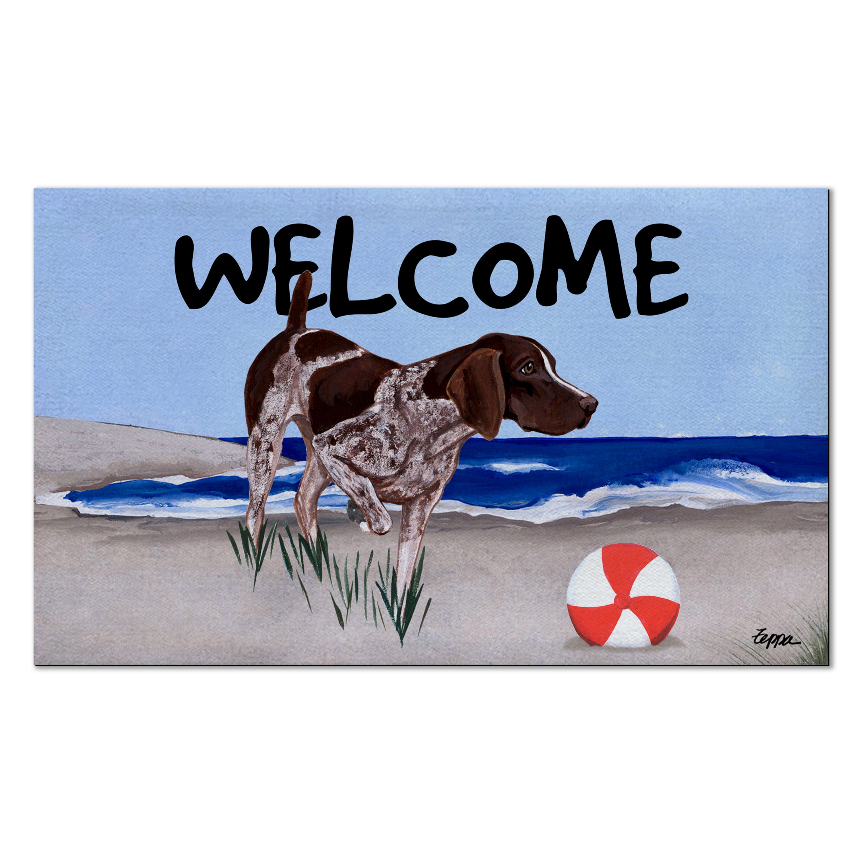 German Pointer Welcome Mat | AKC Shop
