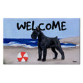 Giant Schnauzer Welcome Mat