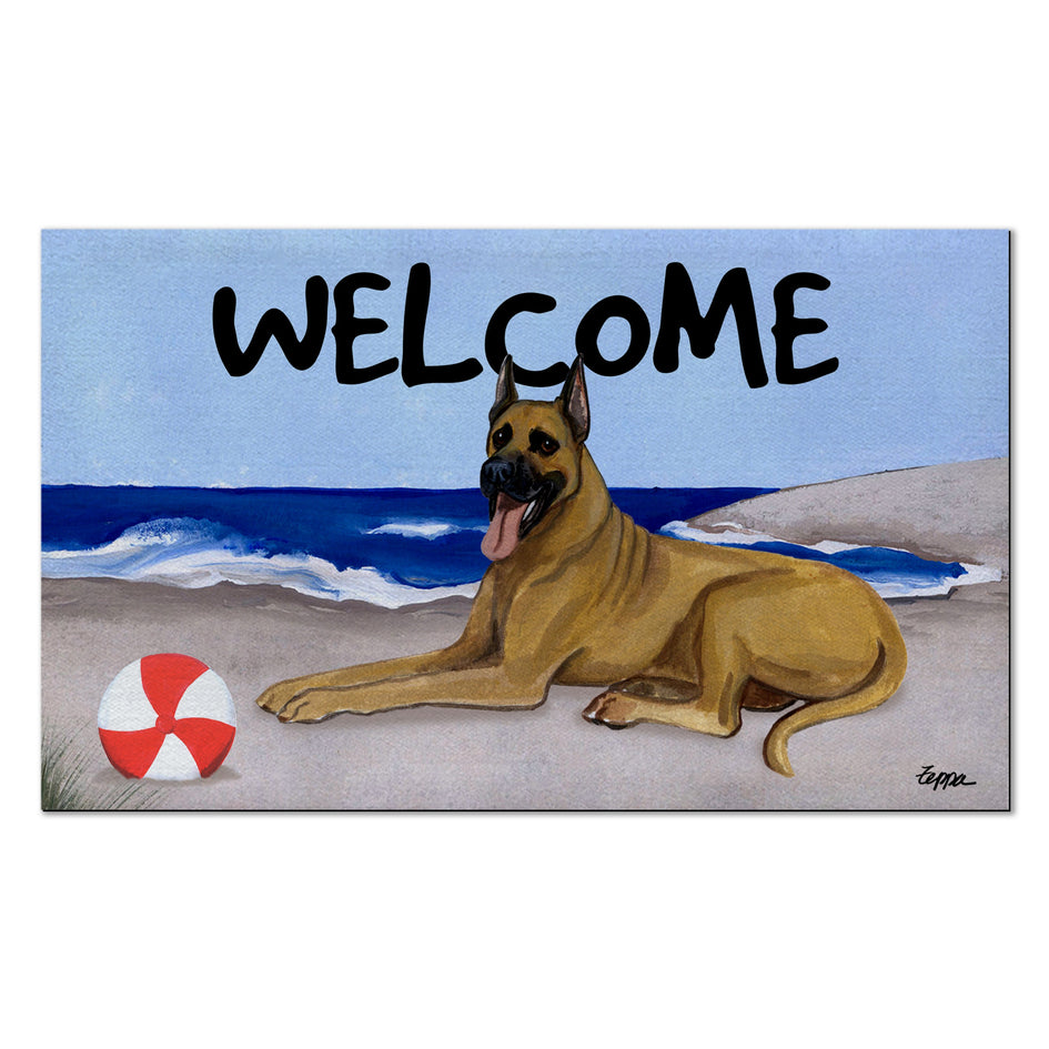 Great Dane Welcome Mat