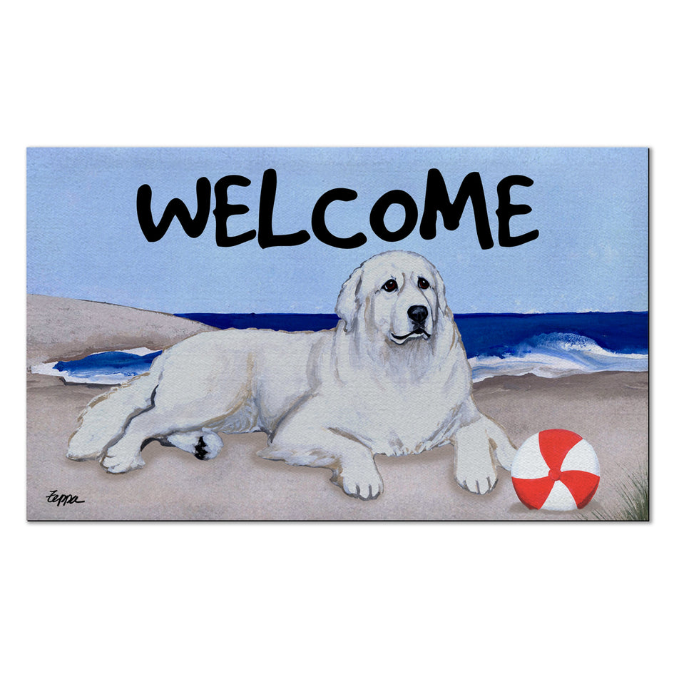 Great Pyrenees Welcome Mat