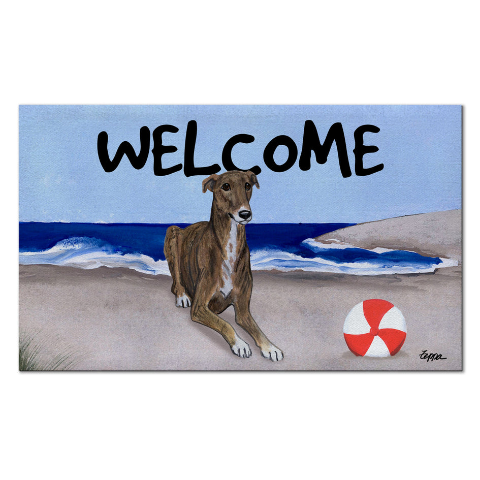 Greyhound Welcome Mat