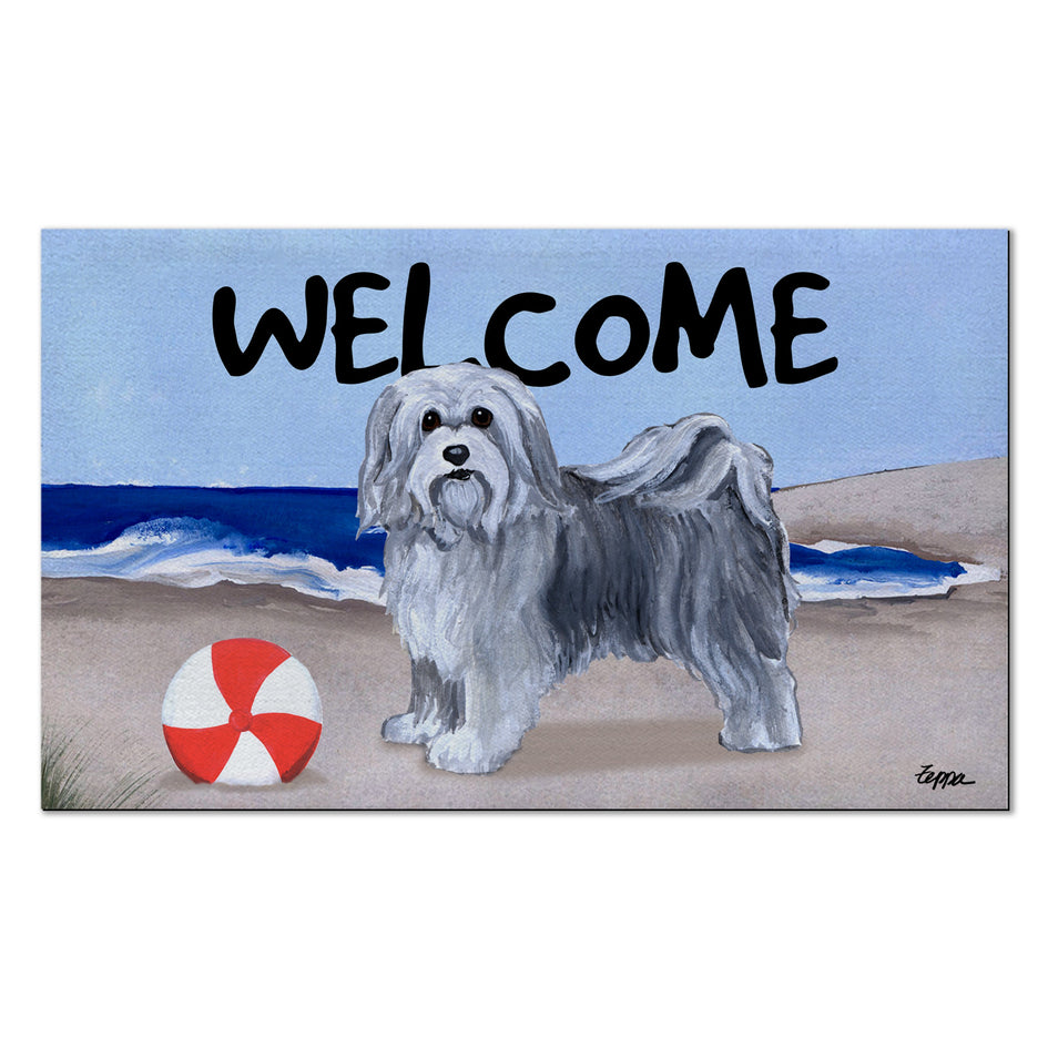 Havanese Welcome Mat