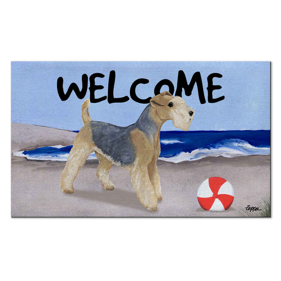 Lakeland Terrier Welcome Mat