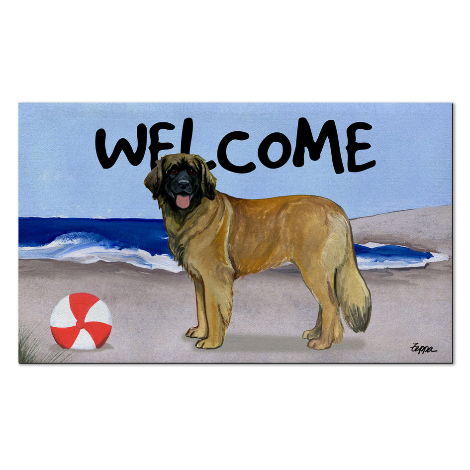 Leonberger Welcome Mat