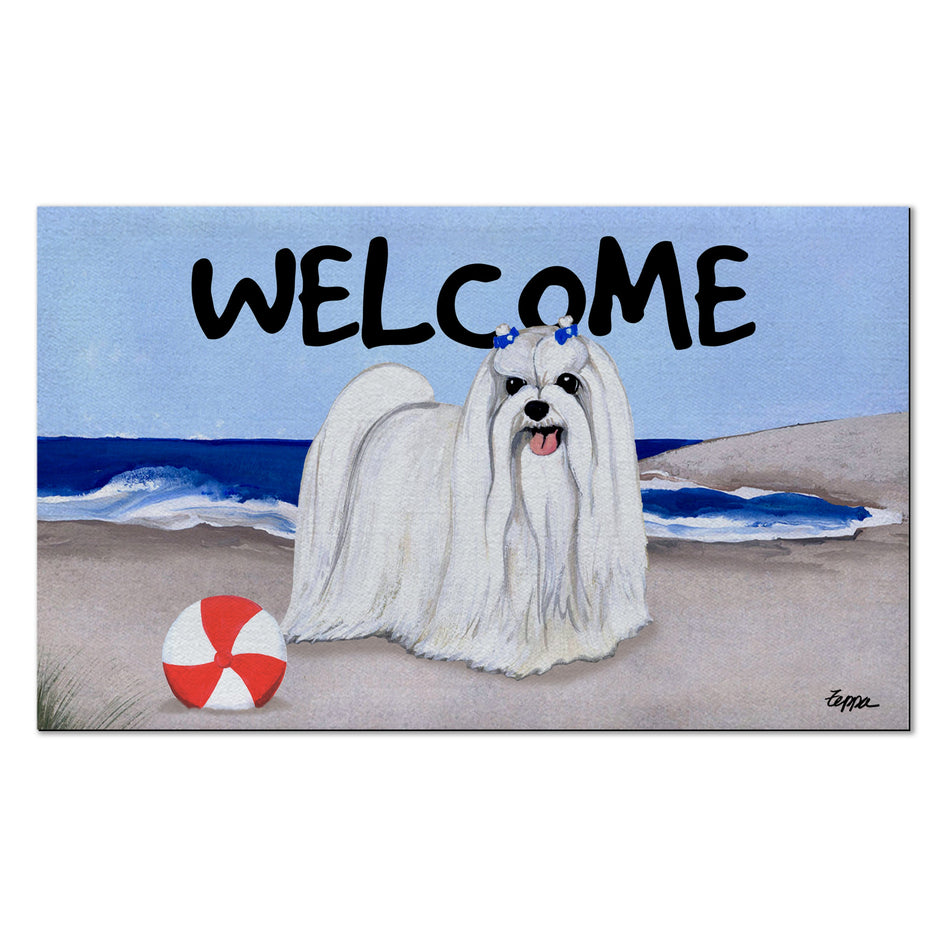 Maltese Welcome Mat