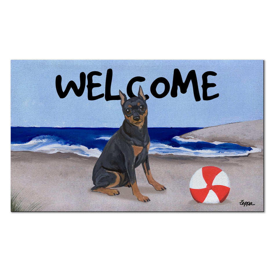 Miniature Pinscher Welcome Mat