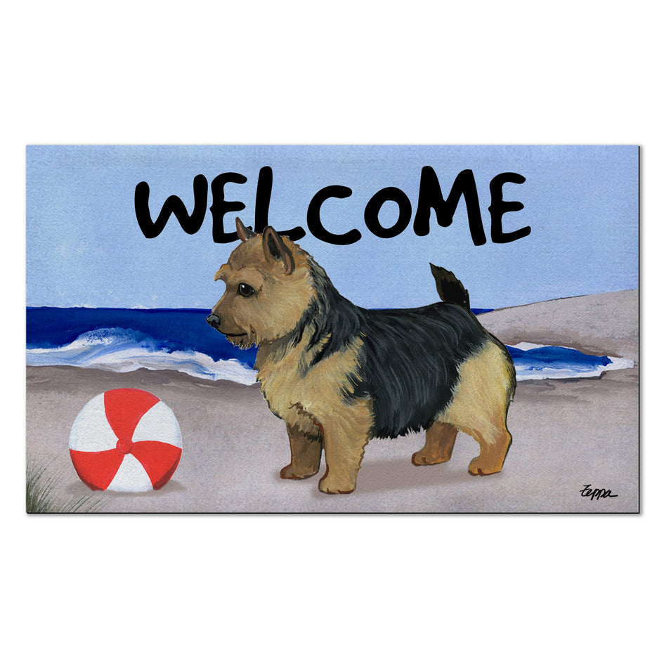 Norwich Terrier Welcome Mat