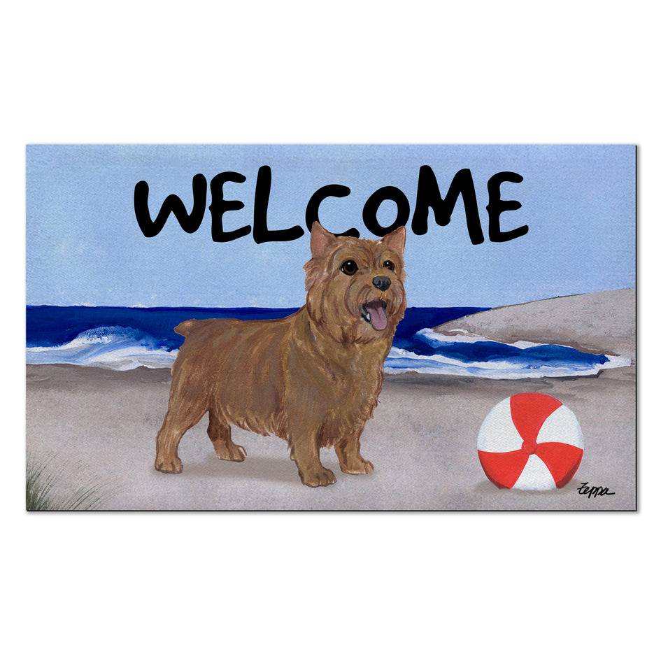 Norwich Terrier Welcome Mat