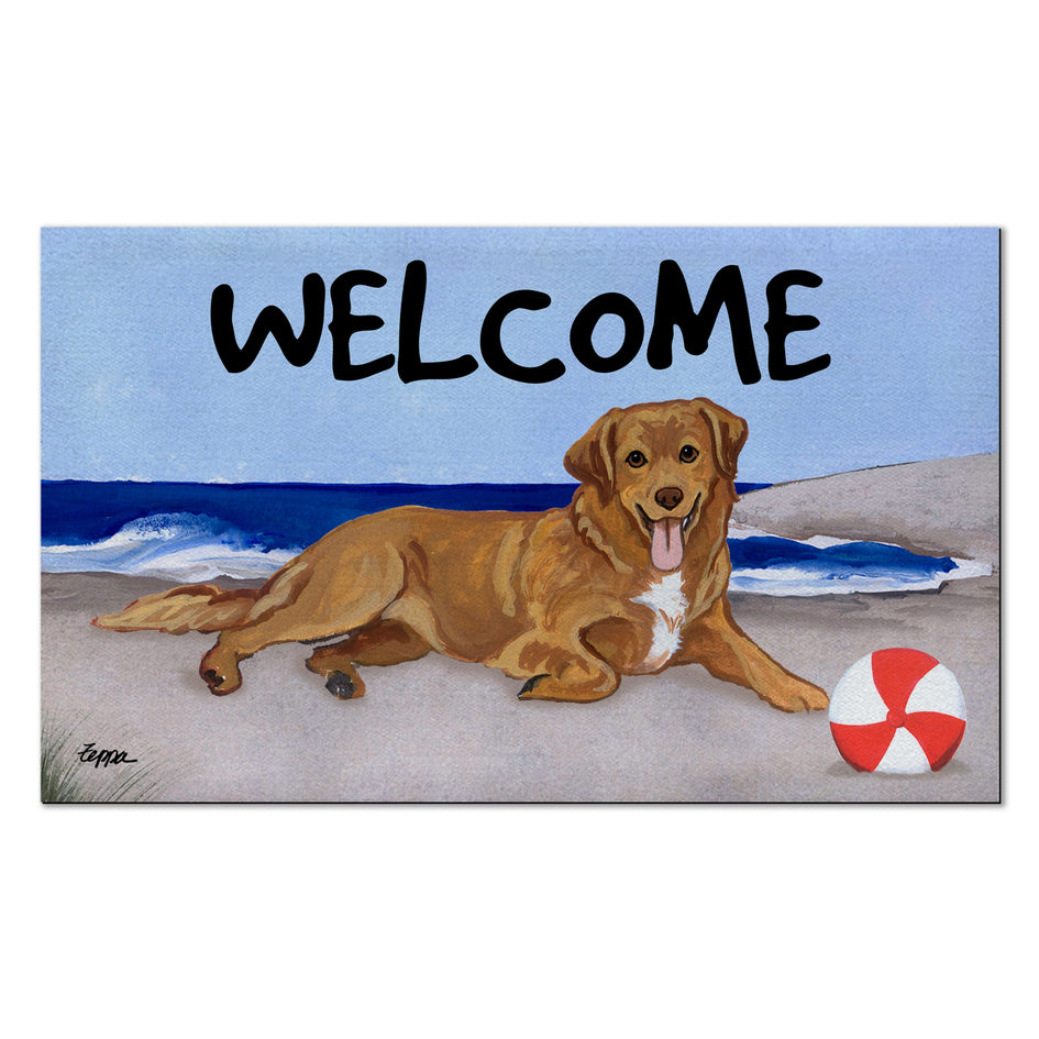 Nova Scotia Duck Tolling Retriever Welcome Mat