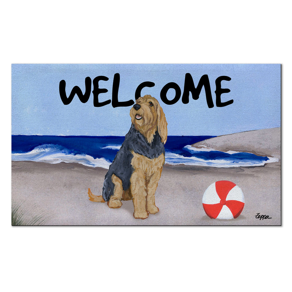 Otterhound Welcome Mat