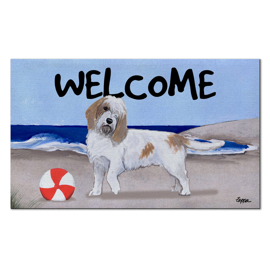 Petite Basset Griffon Vendeen Welcome Mat