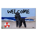 Poodle Welcome Mat