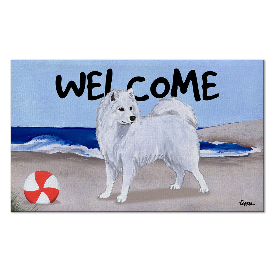 Samoyed Welcome Mat