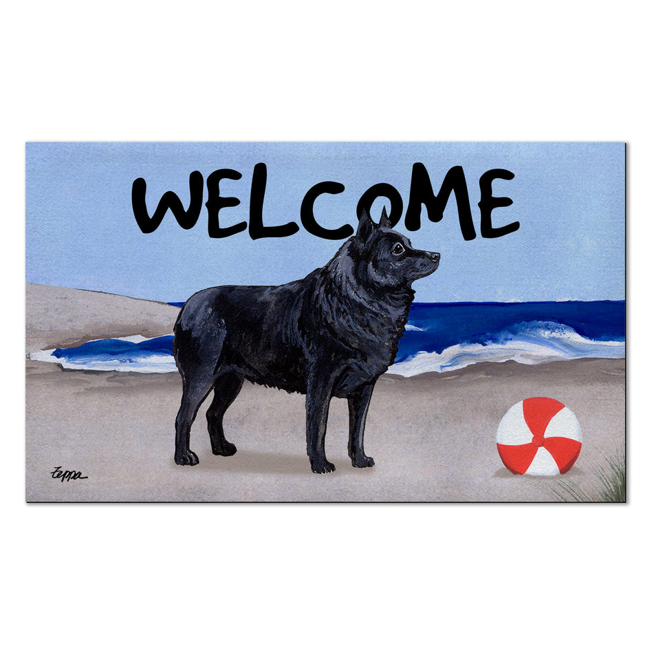 Schipperke Welcome Mat