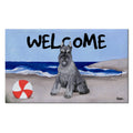 Schnauzer Welcome Mat