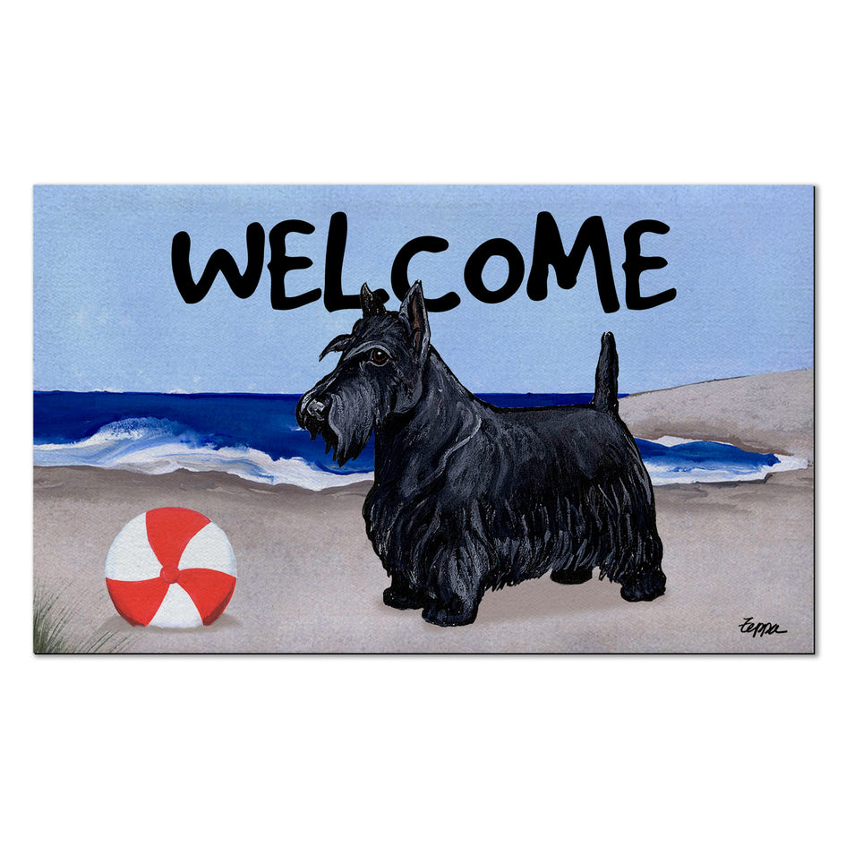 Scottish Terrier Welcome Mat