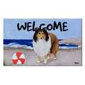 Shetland Sheepdog Welcome Mat
