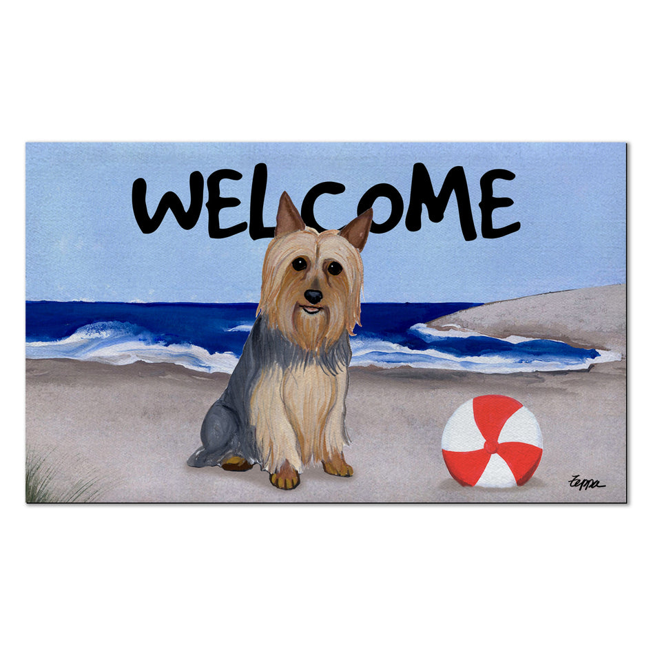 Silky Terrier Welcome Mat