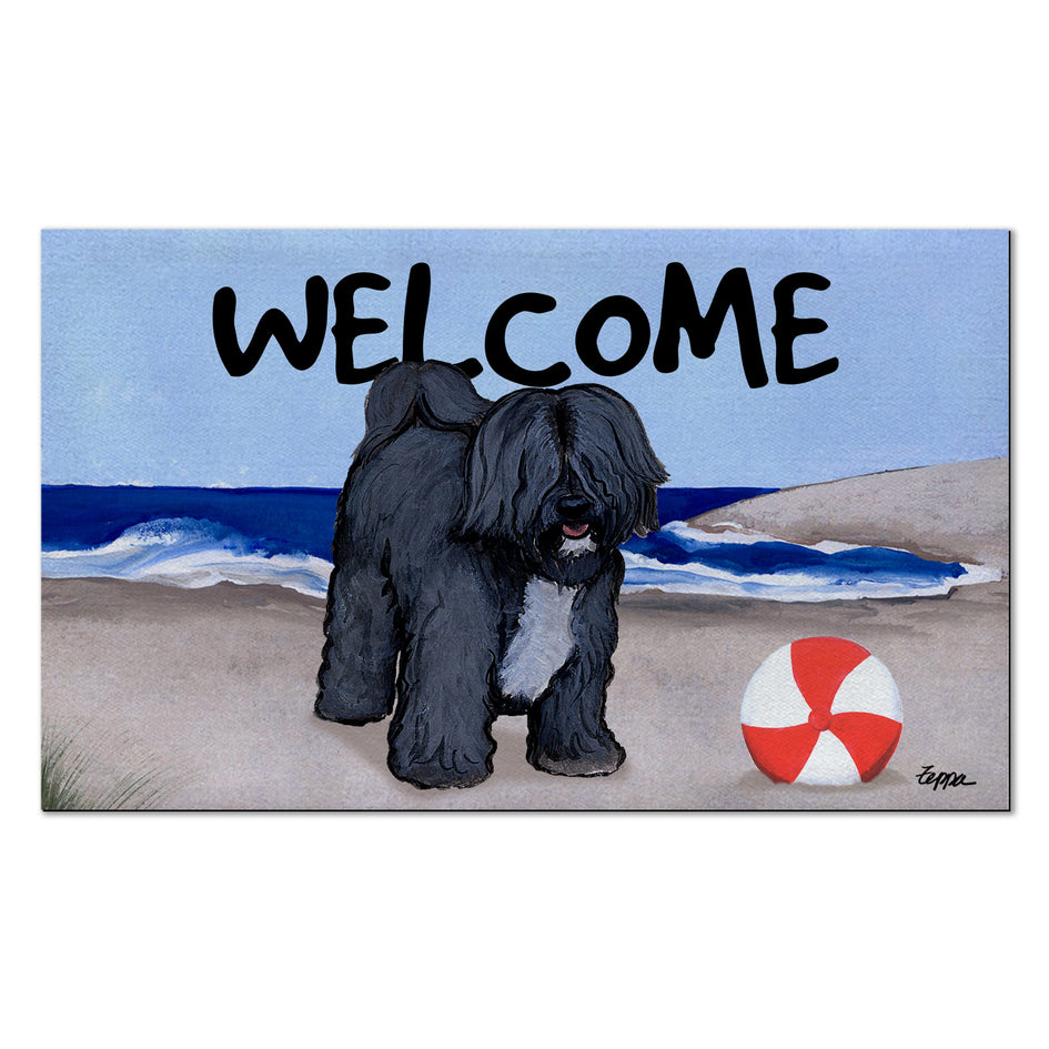 Tibetan Terrier Welcome Mat