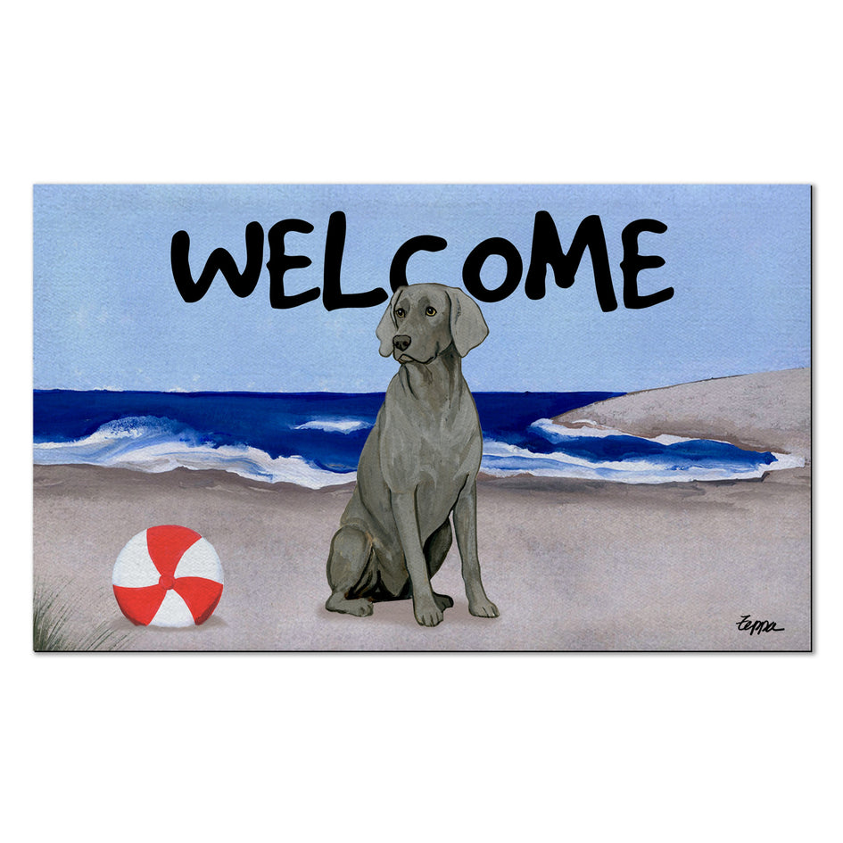 Weimaraner Welcome Mat