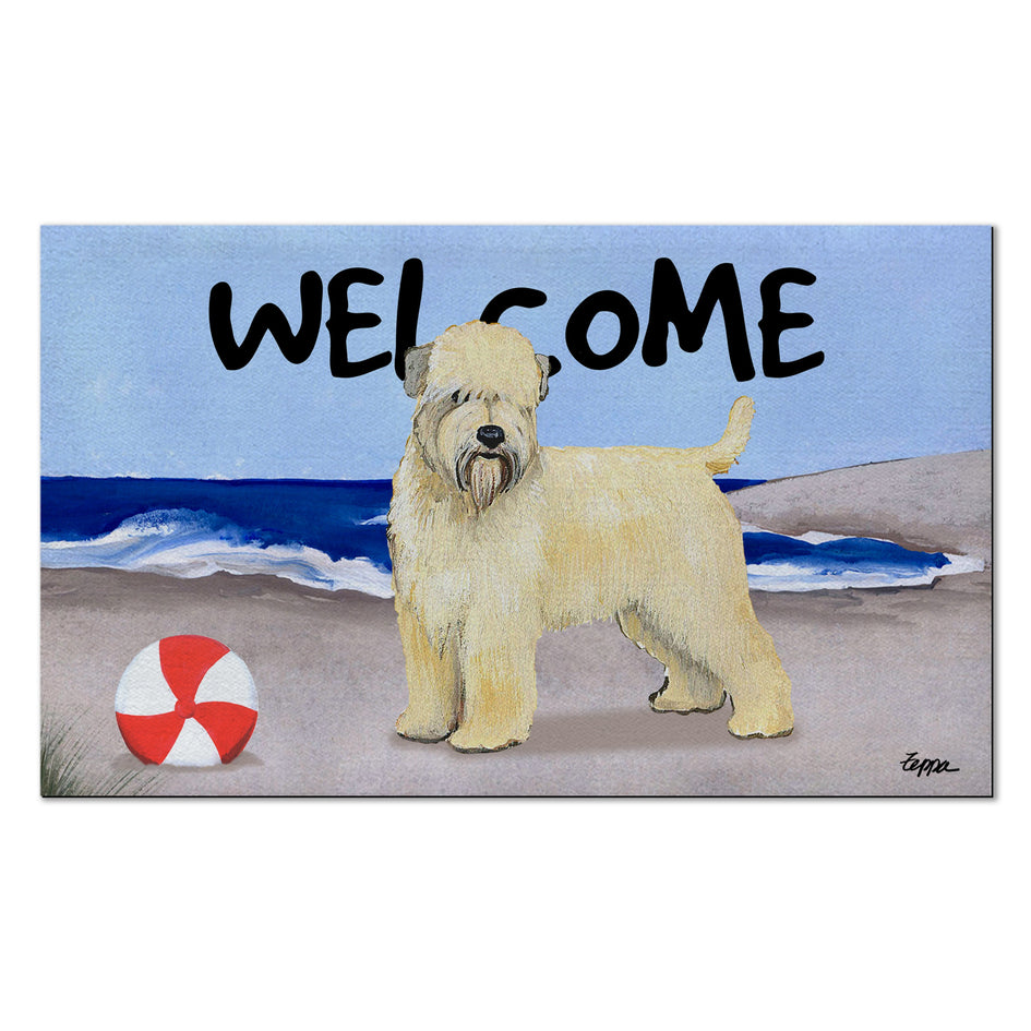 Soft Coated Wheaten Terrier Welcome Mat