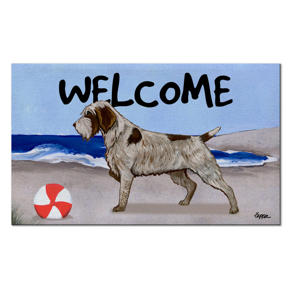 Wirehaired Pointing Griffon Welcome Mat