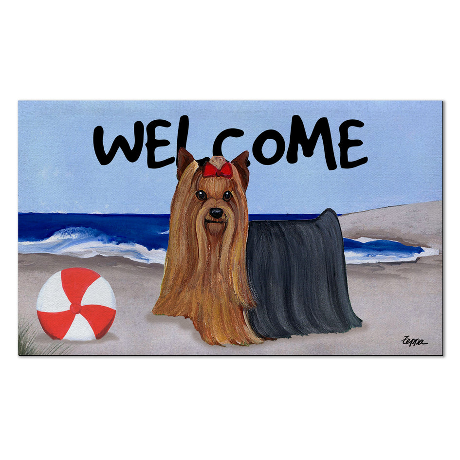 Yorkshire Terrier Welcome Mat