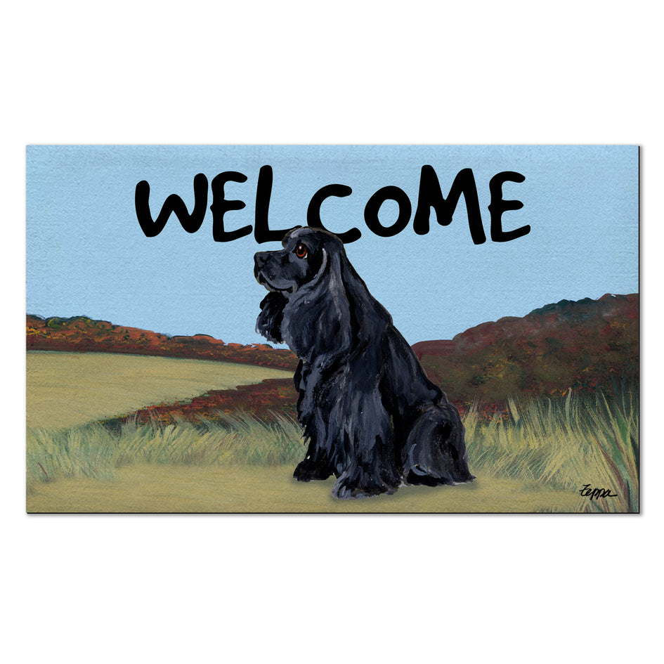 Cocker Spaniel Welcome Mat