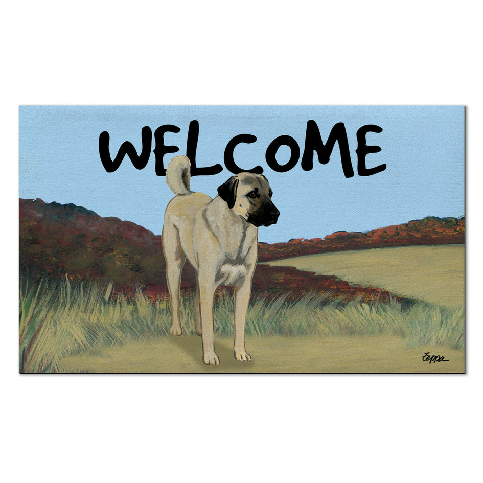 Anatolian Shepherd Welcome Mat