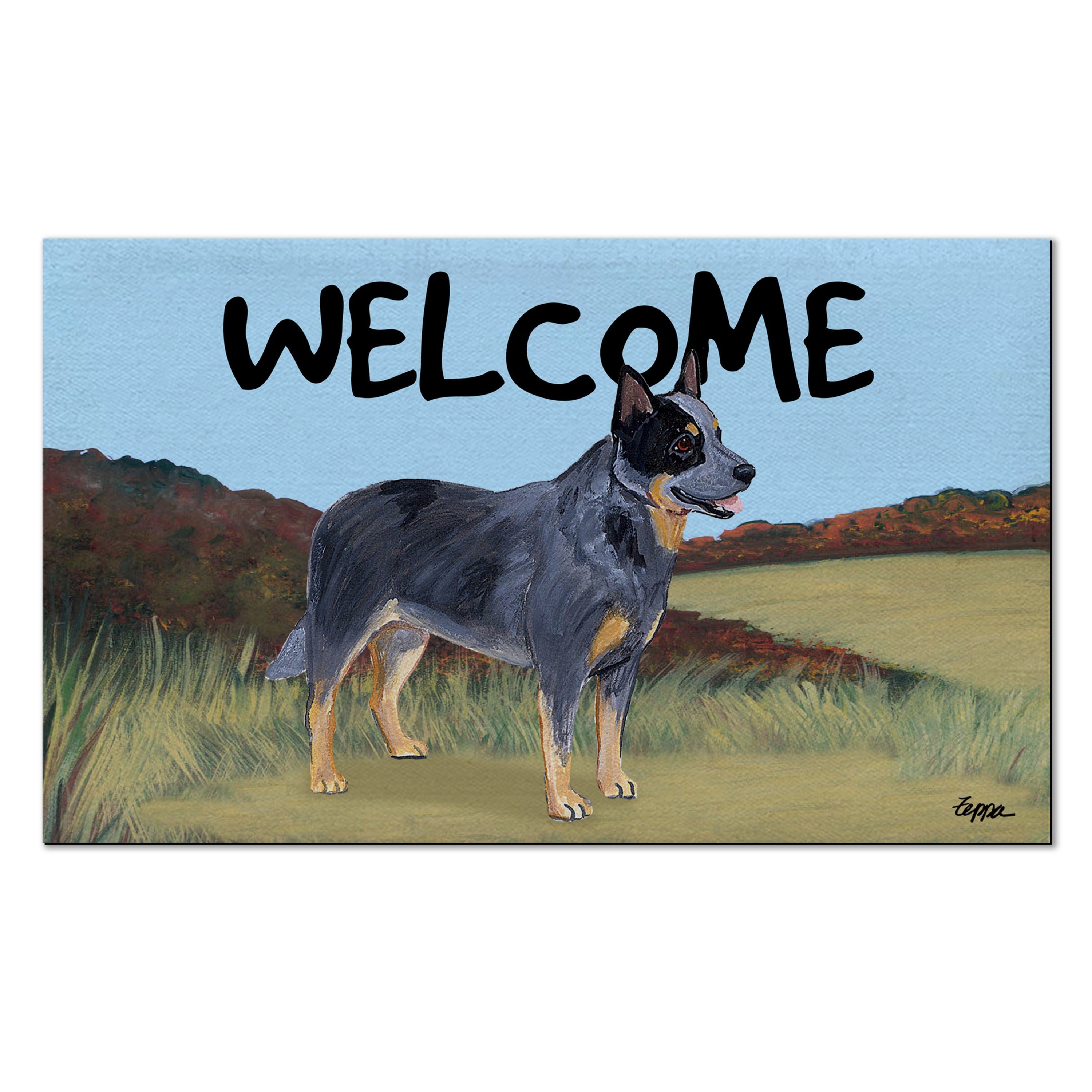 Australian Cattle Dog Welcome Mat | AKC Shop