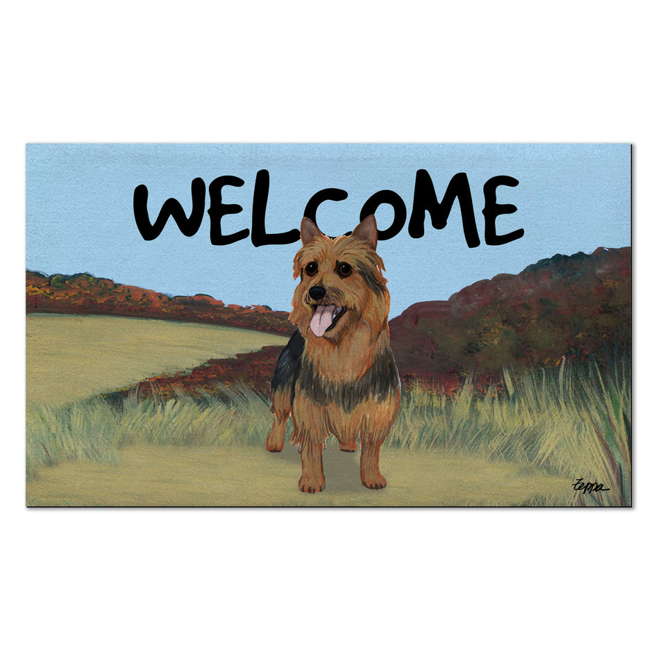 Australian Terrier Welcome Mat