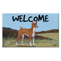 Basenji Welcome Mat