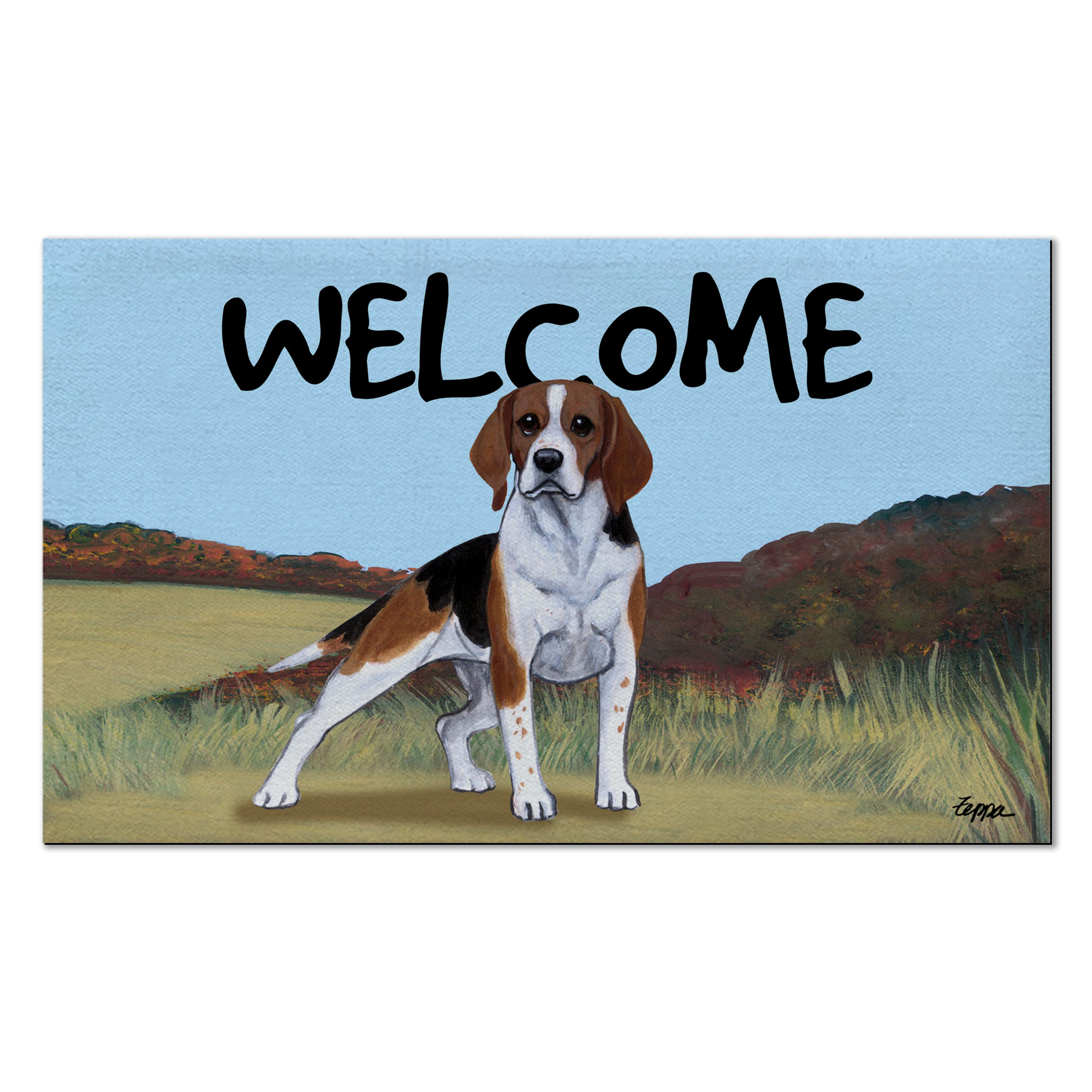 beagle-mページ Beagle Welcome Mat | AKC Shop